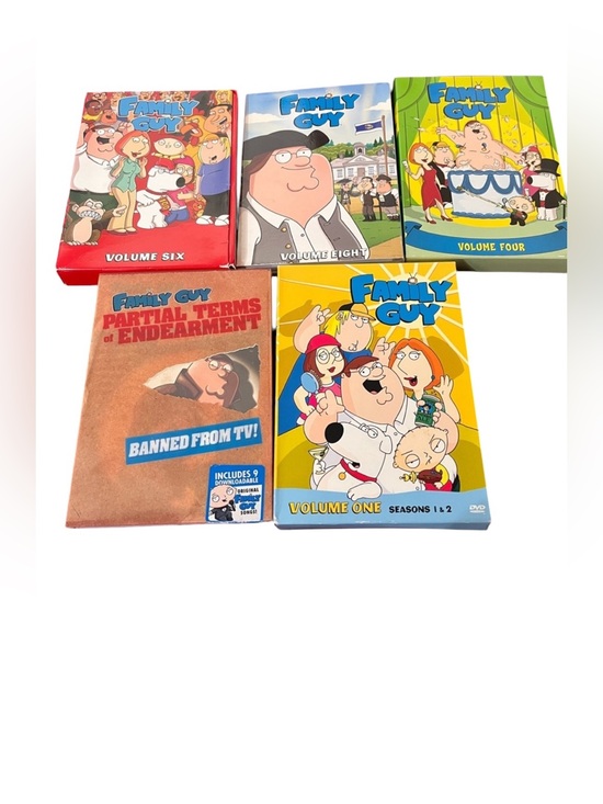 Family Guy Other - 5-Piece Family Guy DVD Bundle - Vol 1, 4, 6, 8 & Partial Terms of Endearment